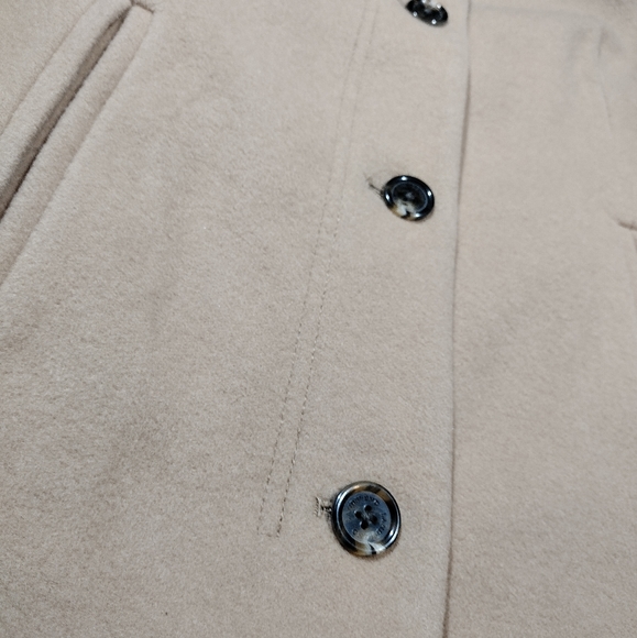 LANDS' END | Women's Button Down Cocoon Car Coat NWOT - Picture 9 of 16